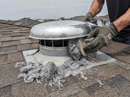 Cleaning Dryer Vent On Roof in Hilton Head Island