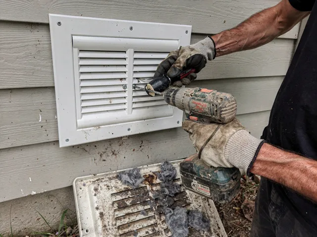 Dryer Vent Cover Replacement in Hilton Head Island