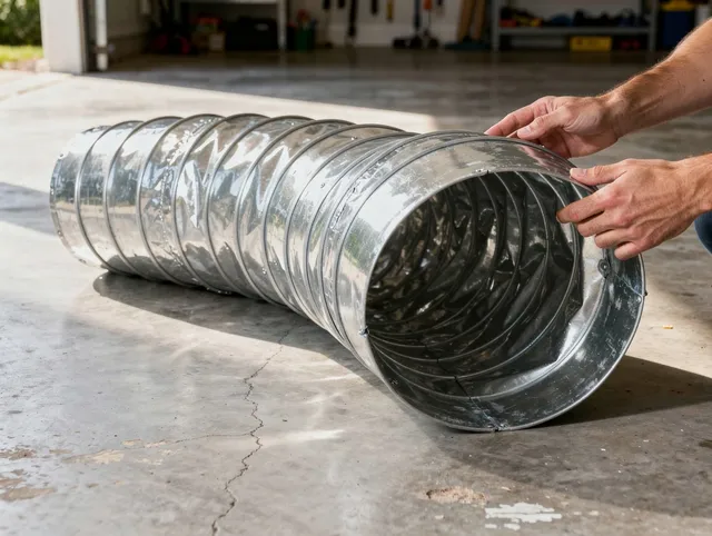 Hilton Head Island Dryer Vent Cleaning specialist using advanced equipment for thorough duct cleaning in Hilton Head Island