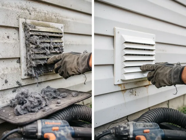 Residential dryer vent cleaning by Hilton Head Island Dryer Vent Cleaning in Hilton Head Island
